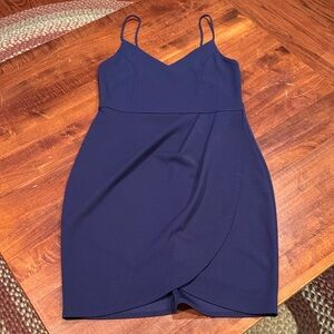 Elegant Lulus Navy Blue Women's Dress